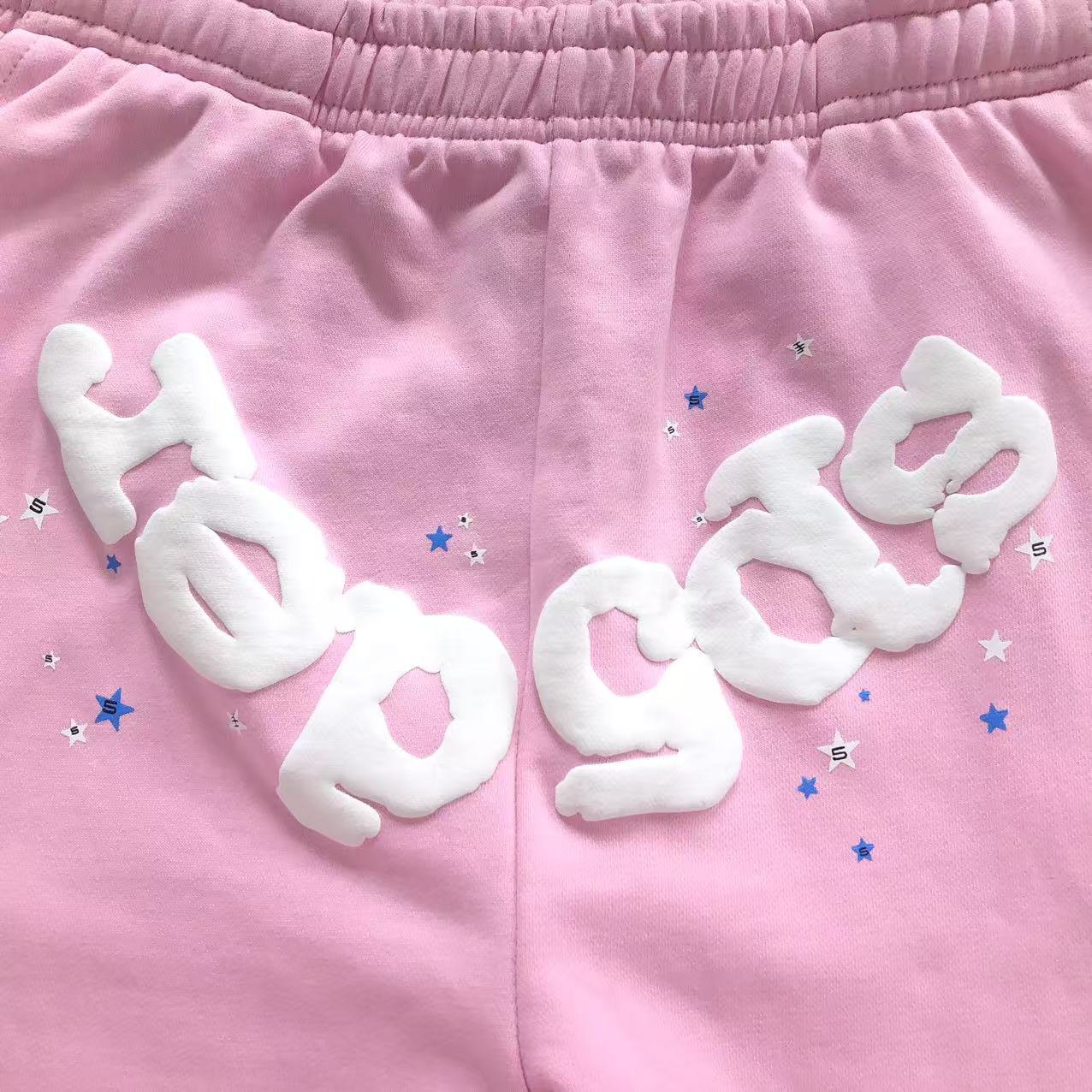 Sp5der P*nk Sweatpants Pink / White