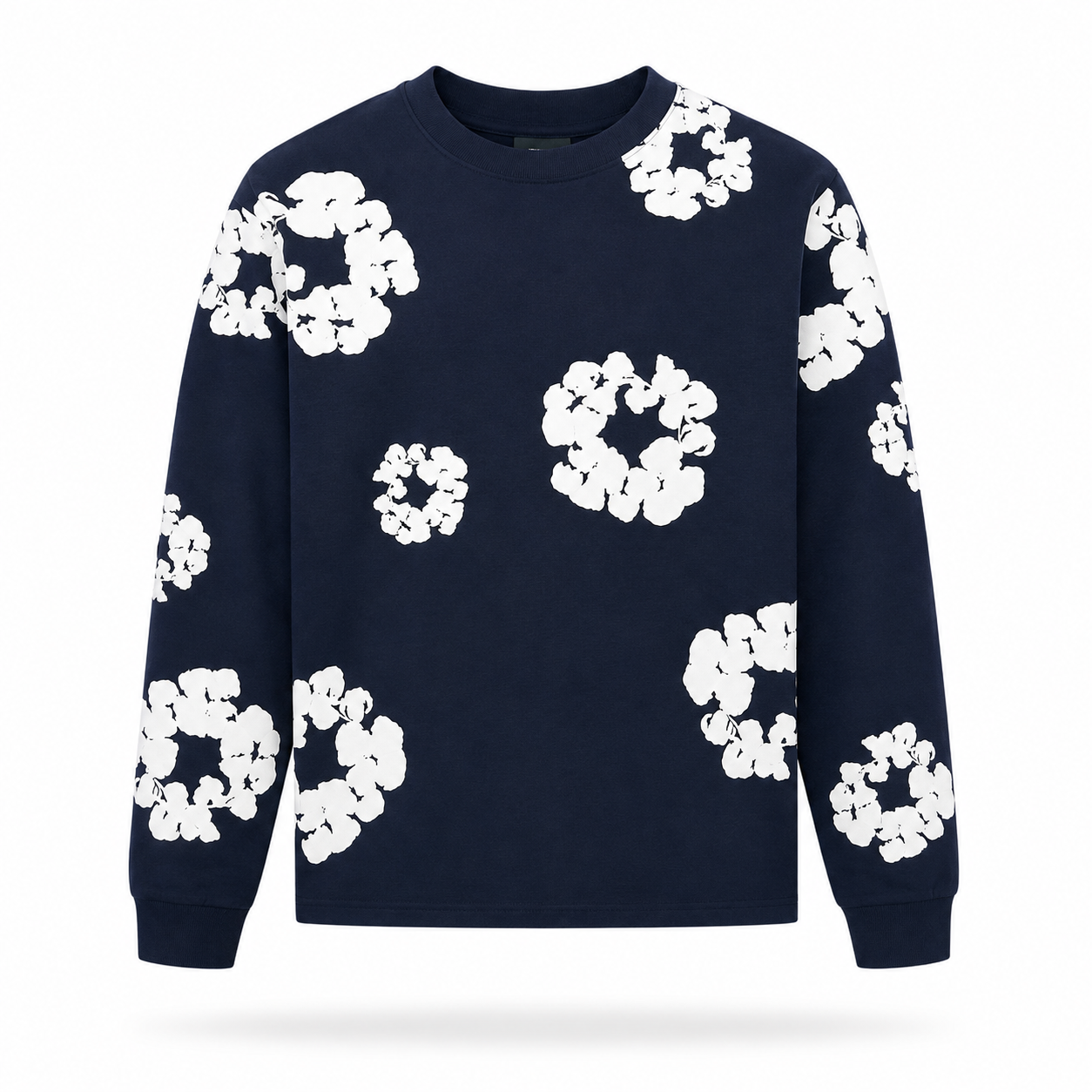 Camiseta Denim Tears Wreath Azul