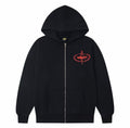 Corteiz Laughteg Gang Zip Hoodie – Black