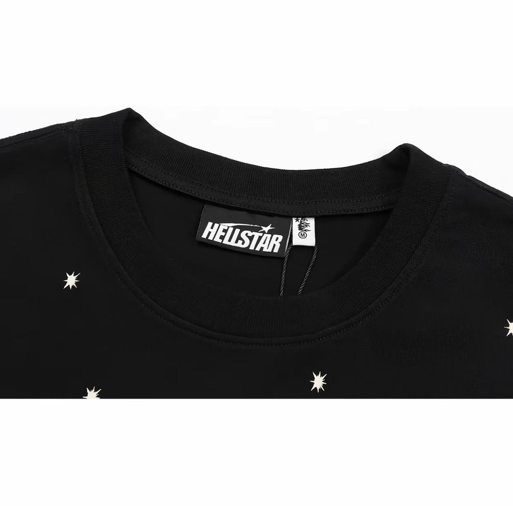 Hellstar "Path to Paradise" All-Over Star Print Tee