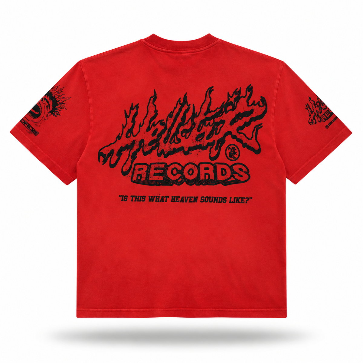 Camiseta Hellstar Récords Roja
