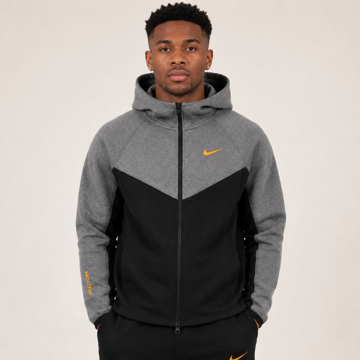 Nike NOCTA Tech Fleece “Dark Grey Heather / Black”