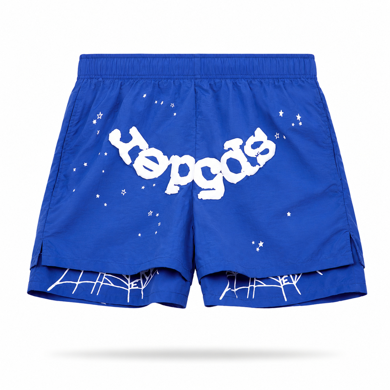 Short Sp5der Web Double Layer Azul