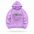 Sp5der Worldwide Web Hoodie Pink