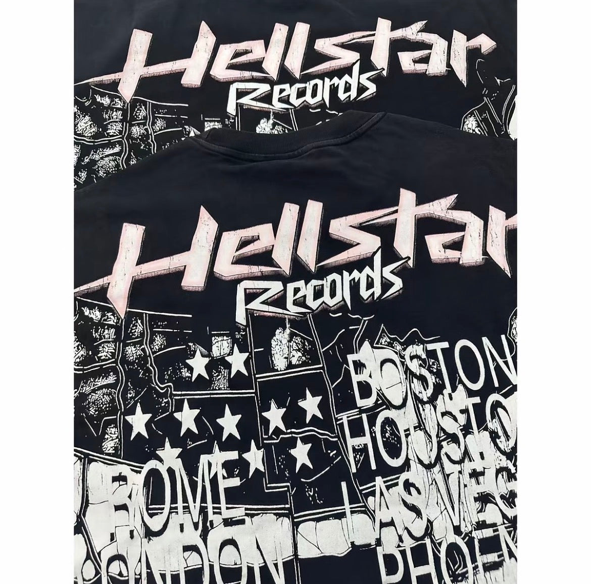 Hellstar Records "Electric Brain" Skull Graphic Tee