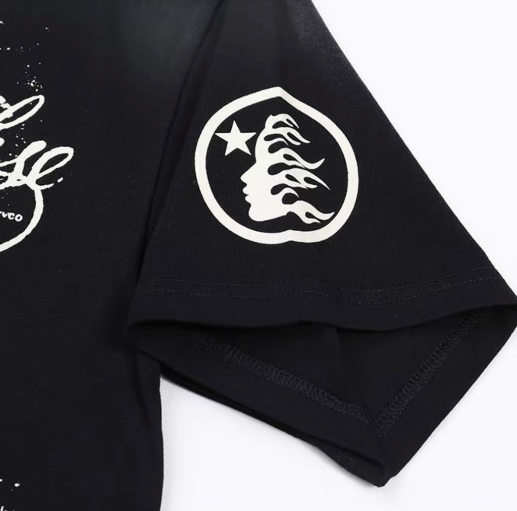 Hellstar Cherub Paradise Vintage Graphic Tee