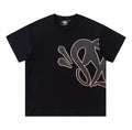 Syna Oversize Tag Tee – Black - Central cee