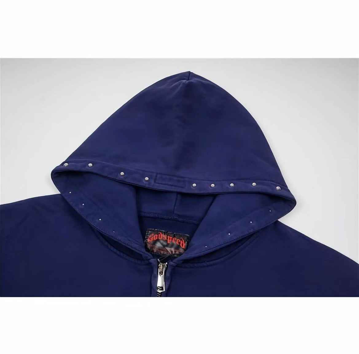Godspeed OG Studded Hoodie – Navy