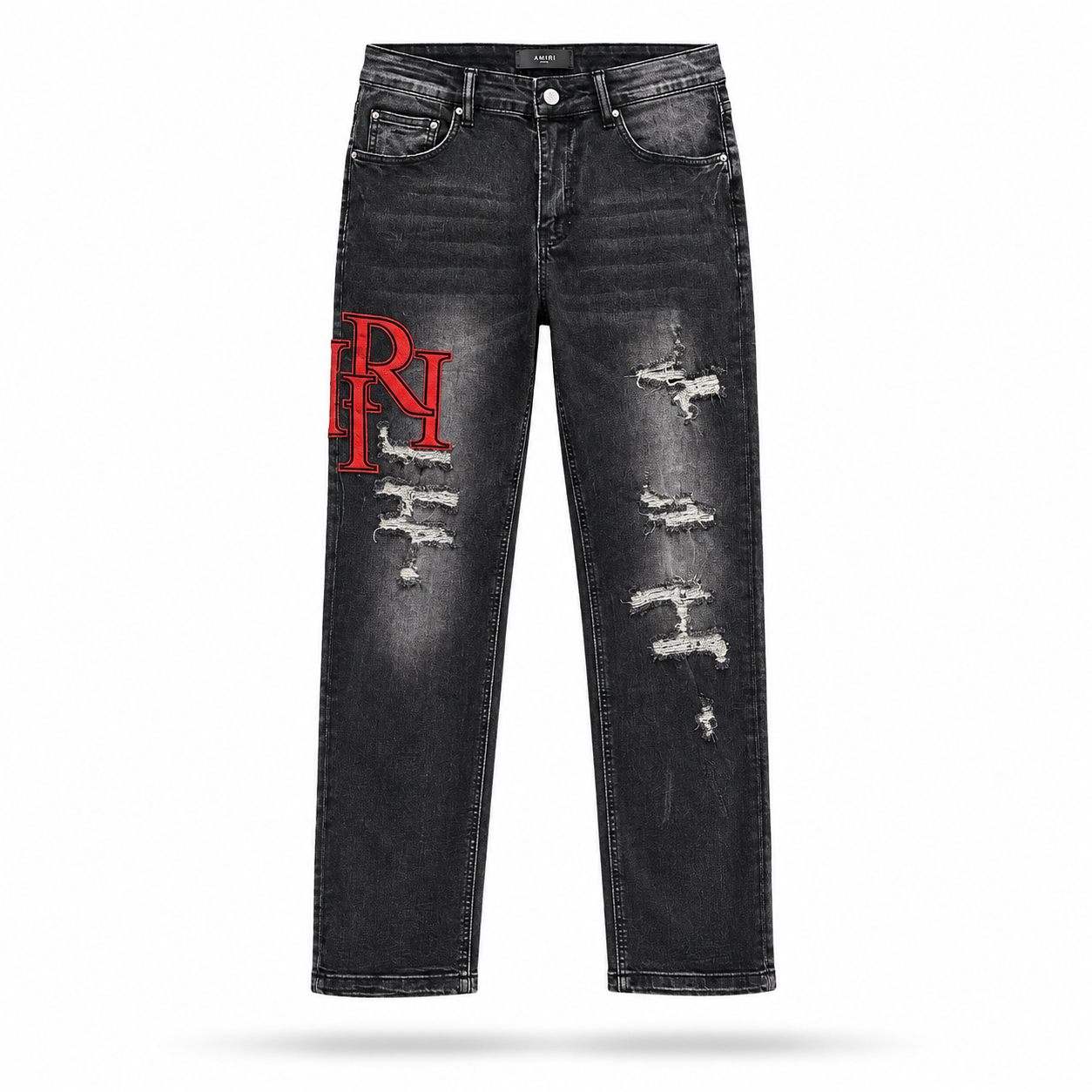 Pantalón AMIRI Staggered Rojo