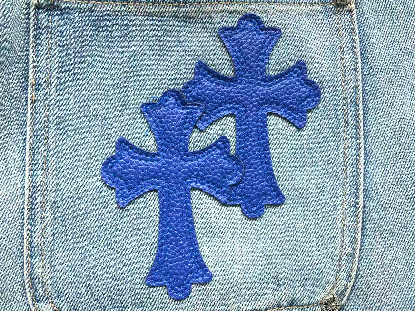 Chrome Hearts Multi Cross Carpenter Denim Shorts – Light Blue