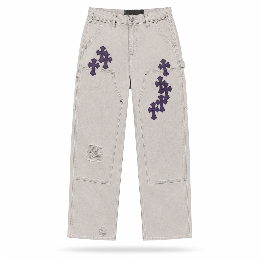 Pantalón Chrome Hearts Cross Patch Carpenter