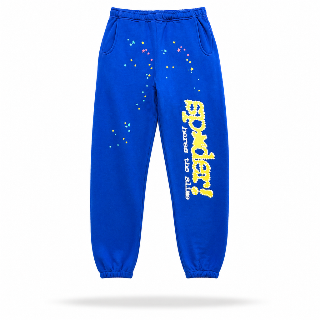 Sp5der Worldwide Web Jogger Blue