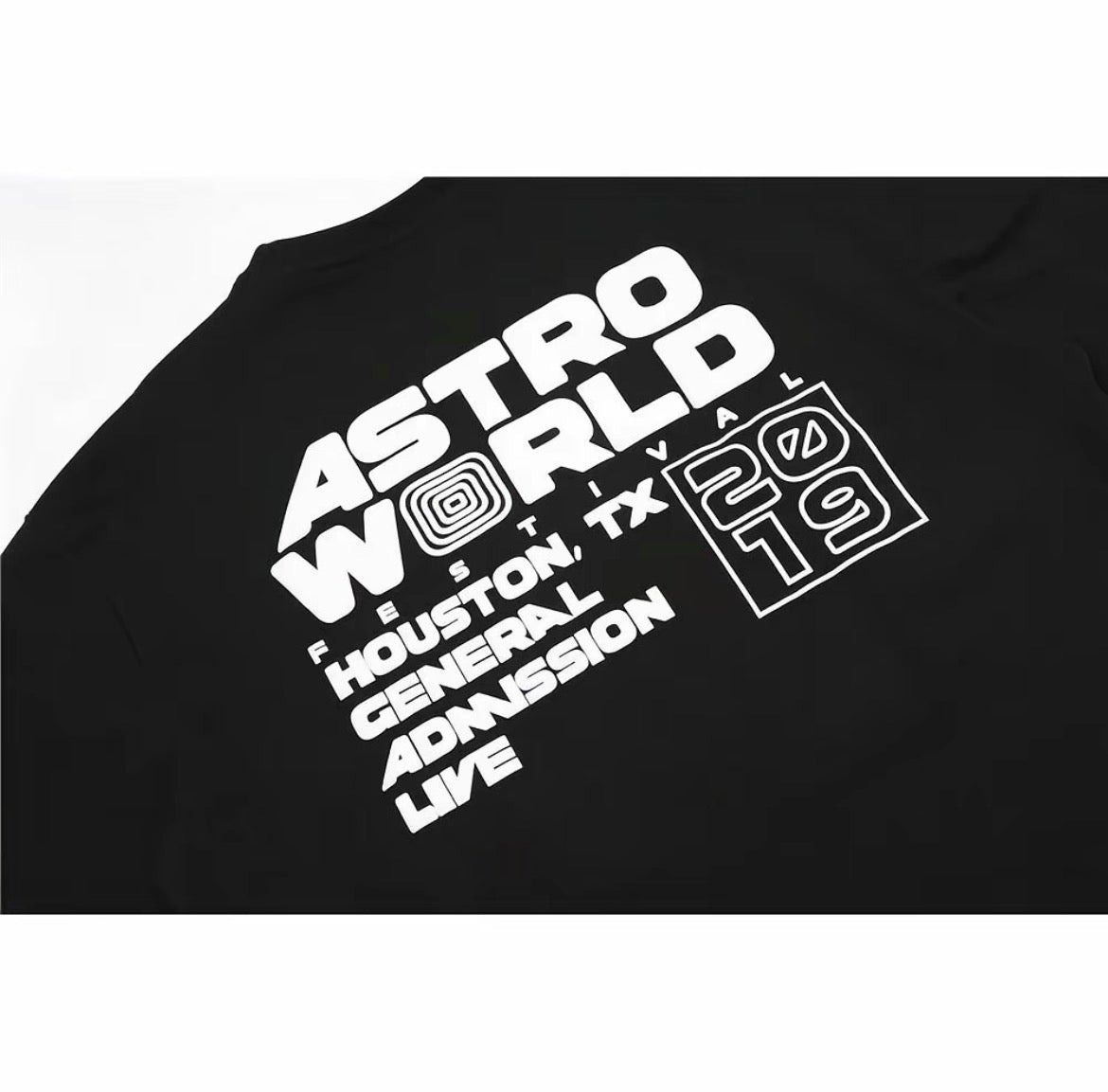Cactus Jack Astroworld “STAFF” Tee Black