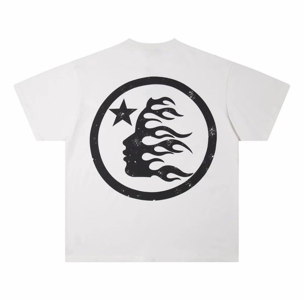 Hellstar Signature Graphic Tee – White