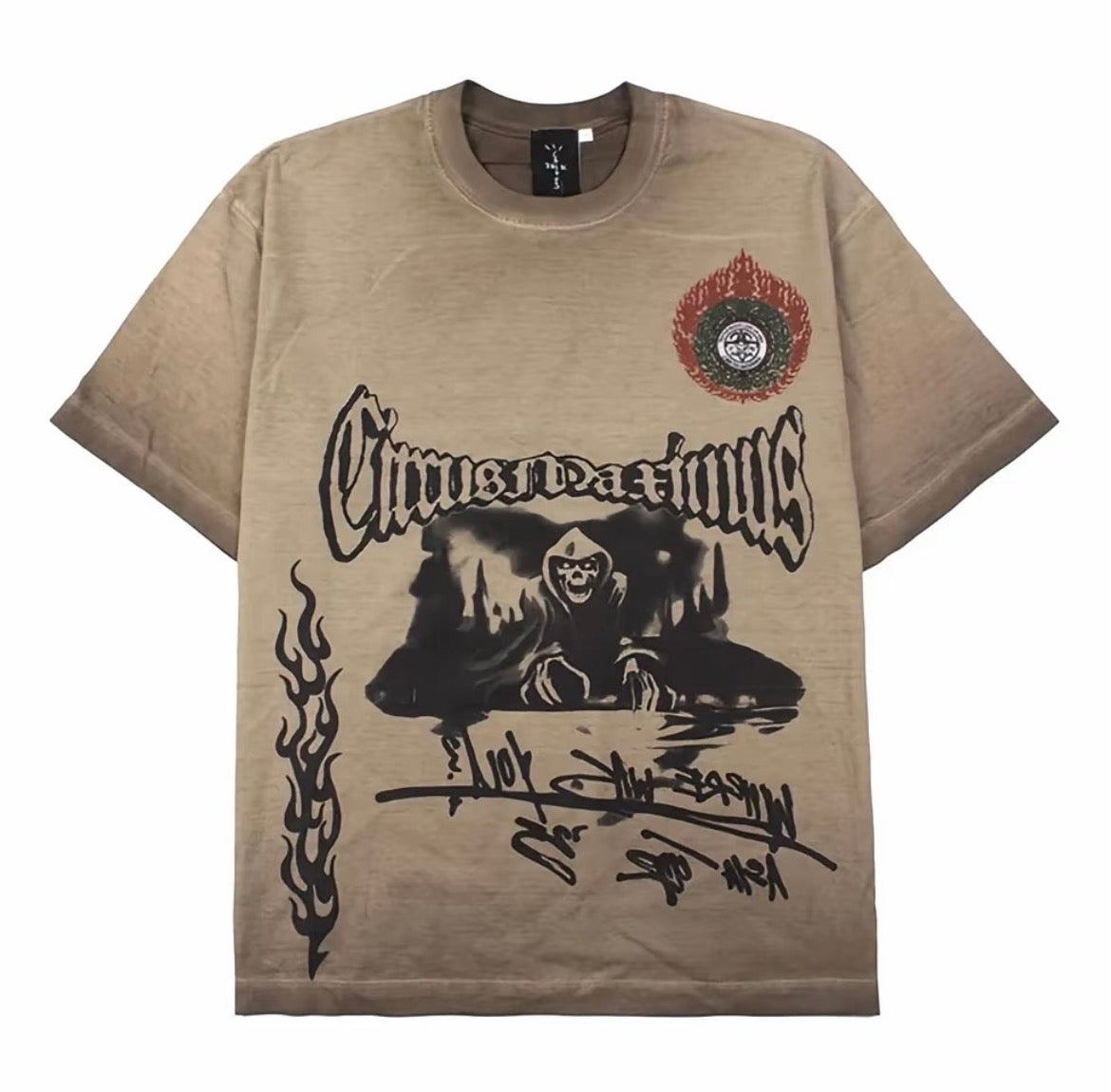 Cactus Jack “Chaos Death” Vintage Tee