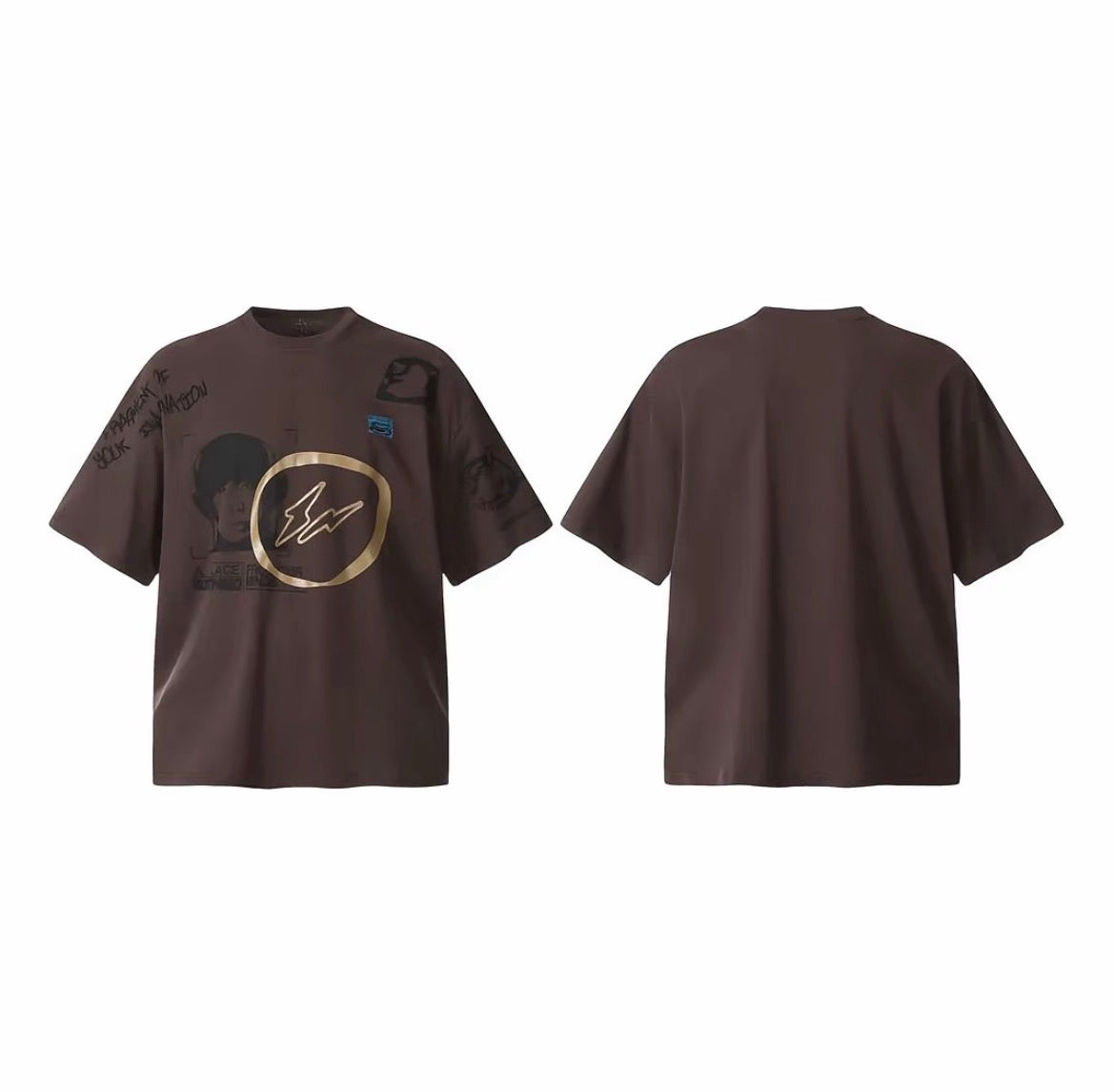 Cactus Jack x Fragment Circle Logo Tee