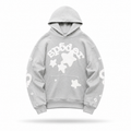 Sp5der Beluga Hoodie Heather Grey / White
