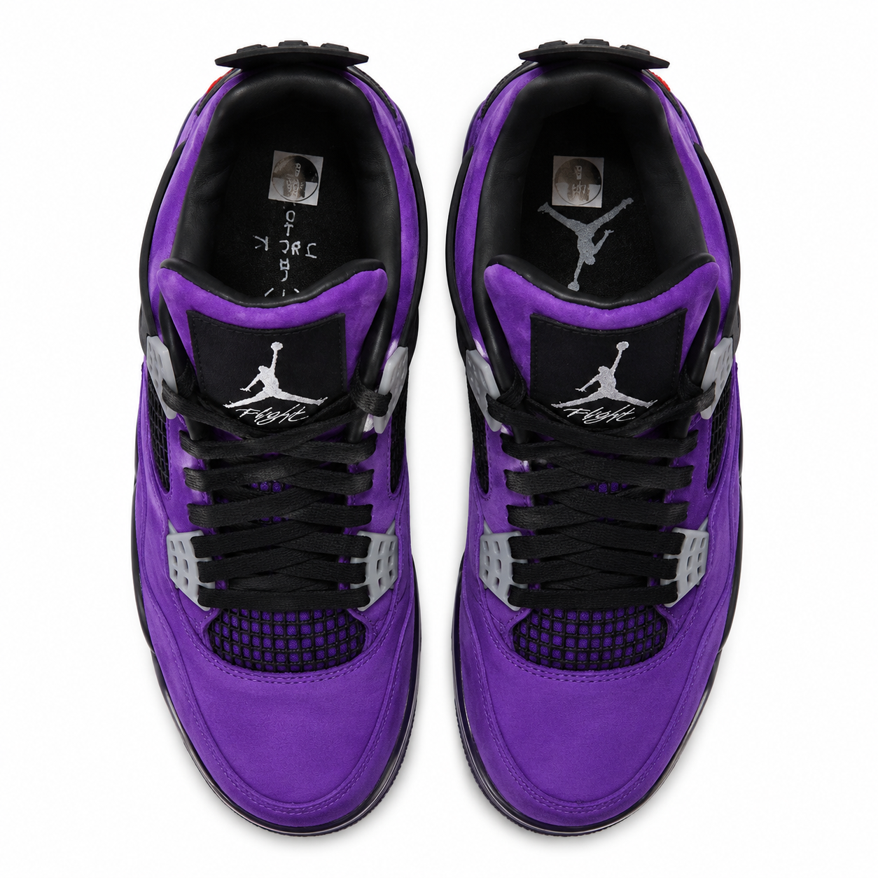 Jordan Retro 4 Travis Scott Violeta
