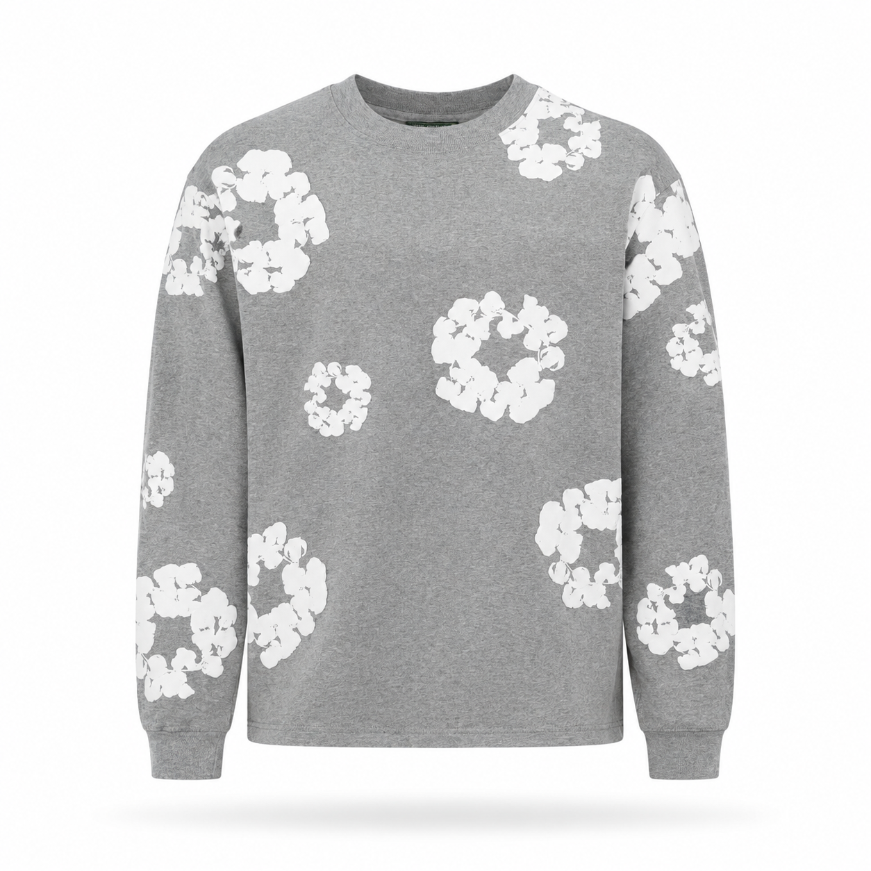 Camiseta Denim Tears Wreath Gris