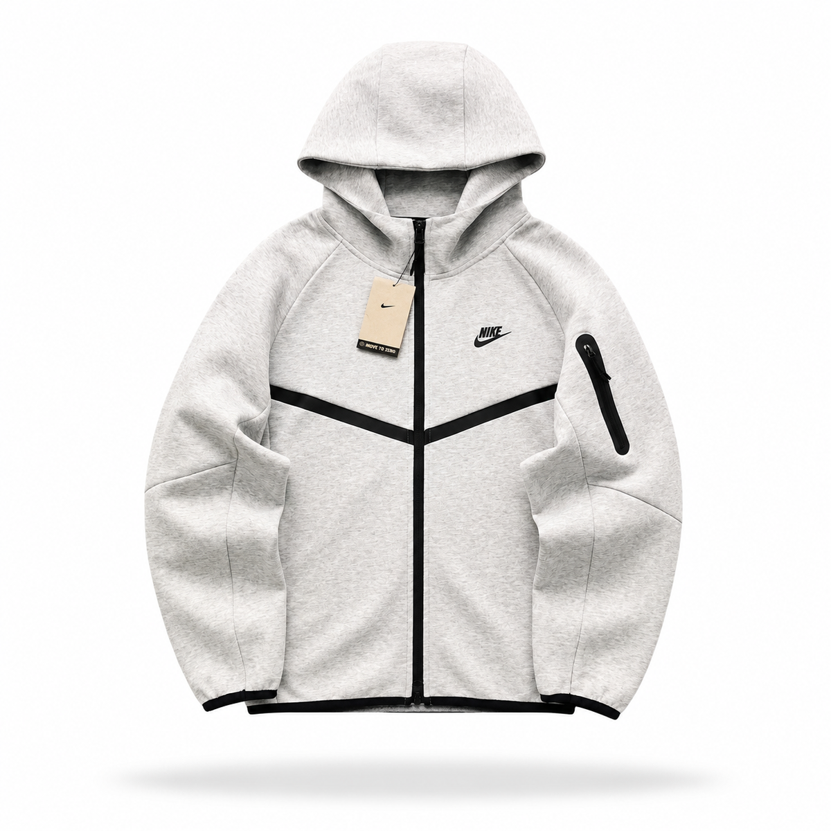 Nike Tech Fleece Full Zip - Grey