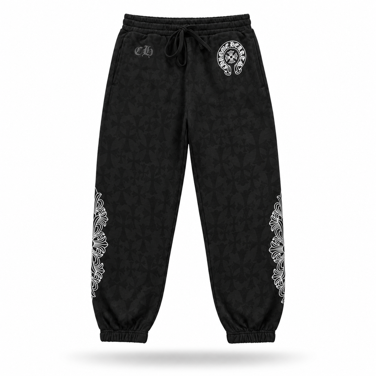 Pantalón Chrome Hearts Cemetery Cross All Over Print