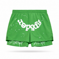 Short Sp5der Web Double Layer Verde