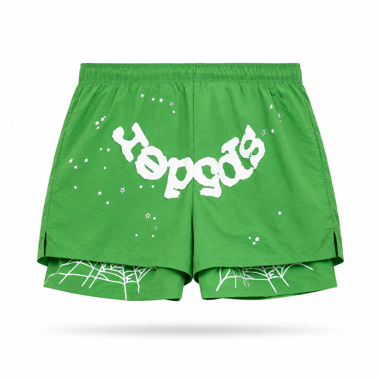 Short Sp5der Web Double Layer Verde