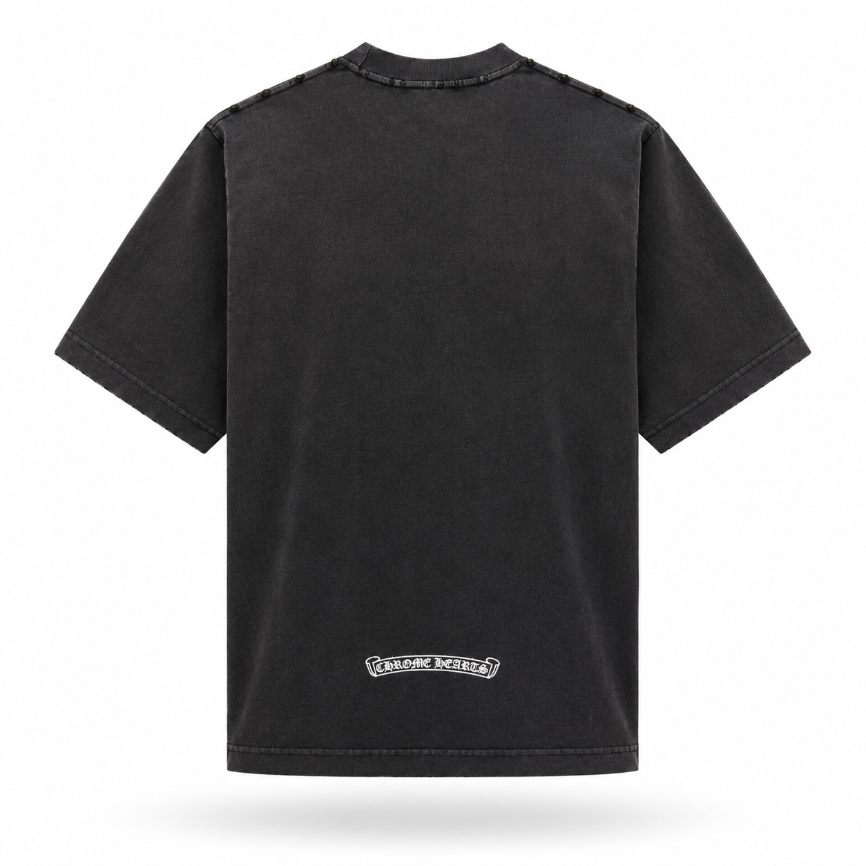 Camiseta Chrome Hearts Arc Banner Negra