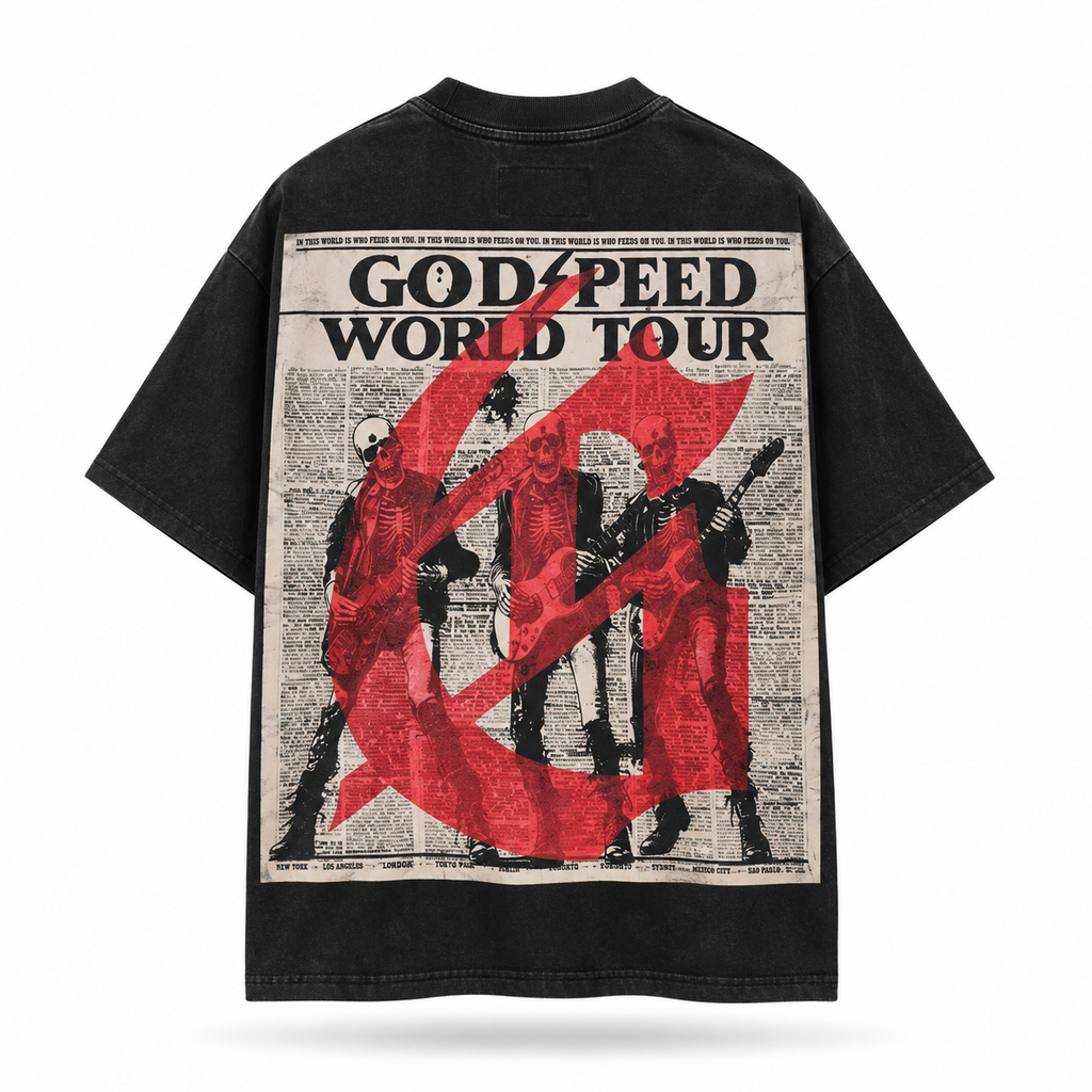 Camiseta Godspeed GS World Tour
