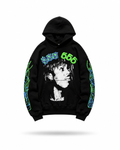 Sp5der x Juice WRLD 999 "Abyss" Hoodie (Black)⁠