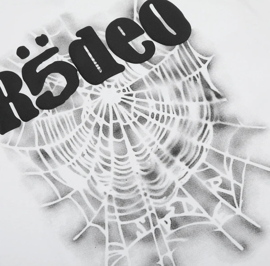 Sp5der "R5deo" Rodeo Web Tee / White