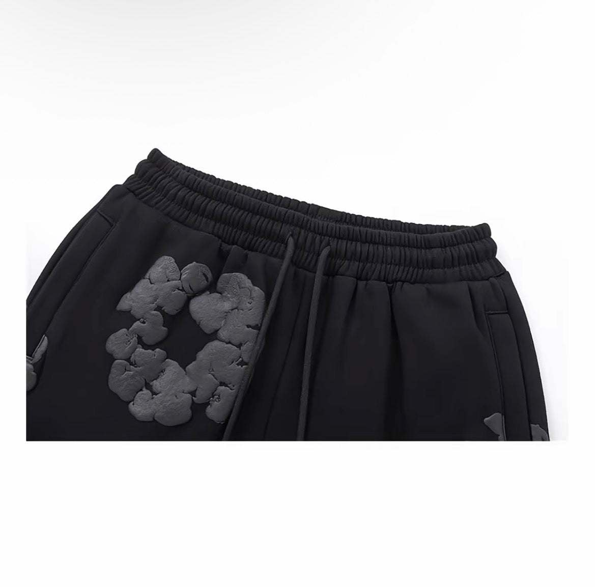 Denim Tears Midnight Wreath Jogger – Black - Original