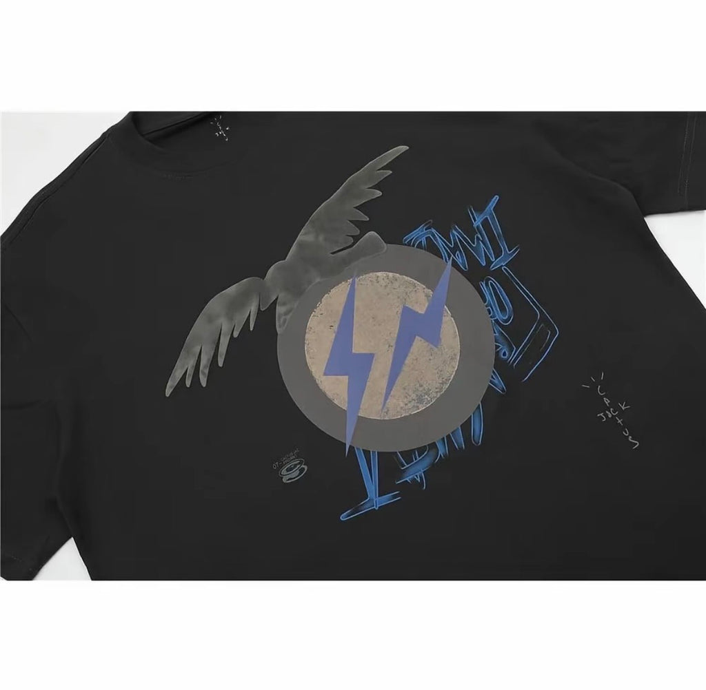 Cactus Jack x Fragment Thunder Eagle Tee