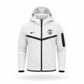 Nike PSG Tech Fleece Hoodie “Light Bone/Black”