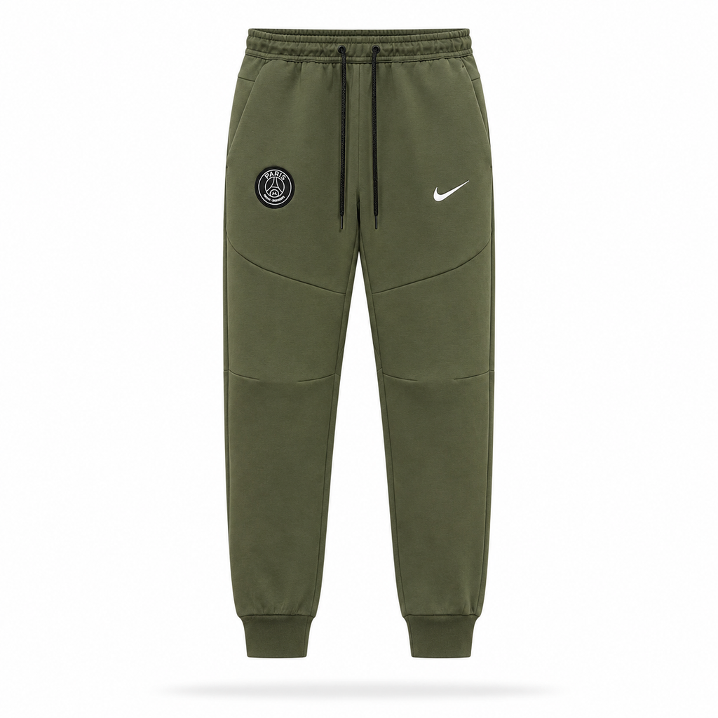 Nike PSG Tech Fleece Verde Militar Jogger