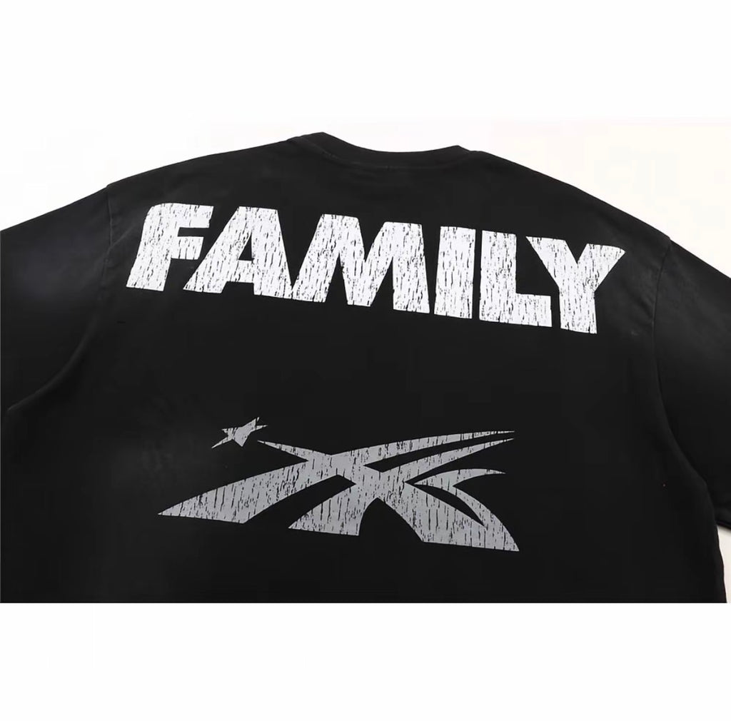 Hellstar Moto-Sports Heavyweight Boxy Tee — Black