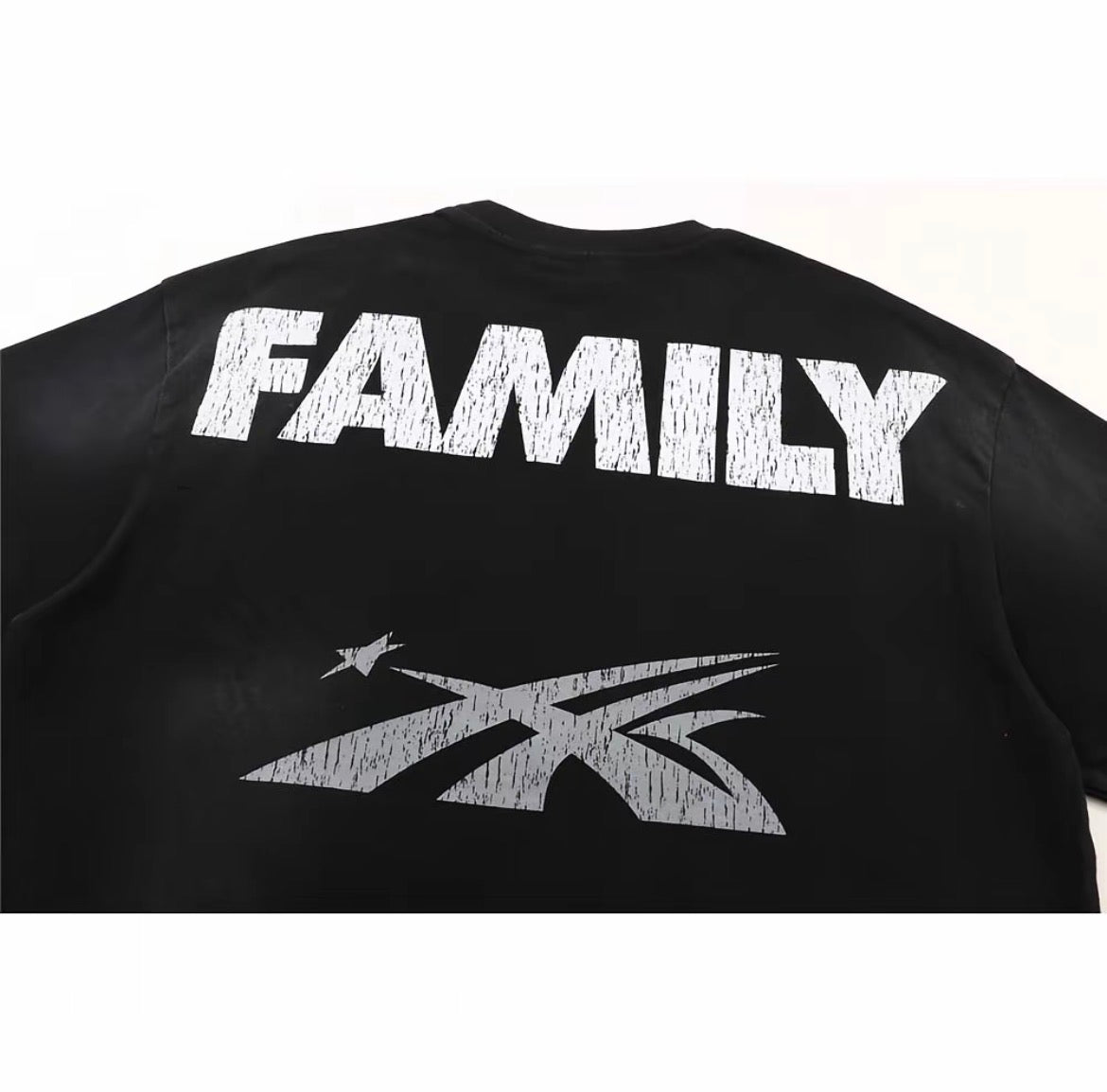 Hellstar Moto-Sports Heavyweight Boxy Tee — Black