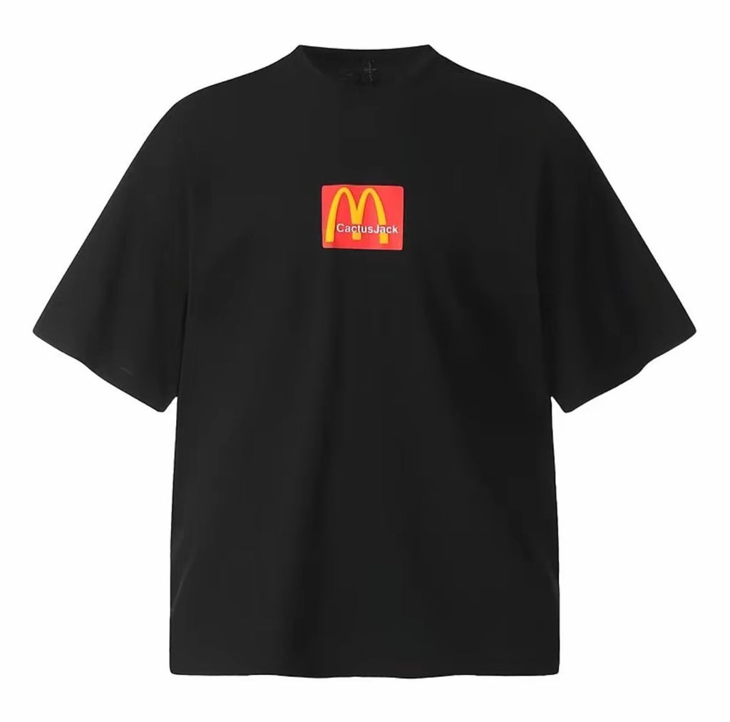 Cactus Jack McDonald’s Tee - Black