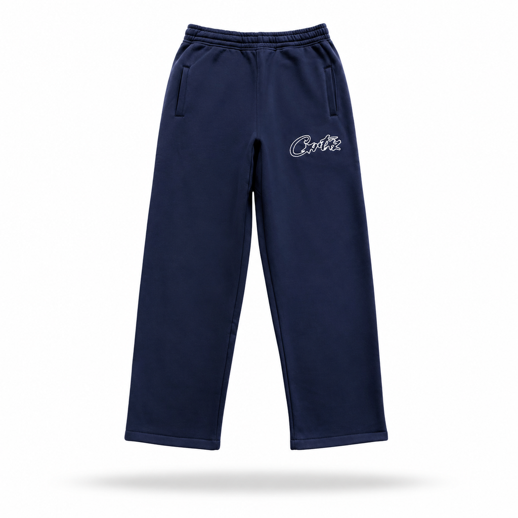 Corteiz Chenille Script Zip Hoodie & Joggers Set