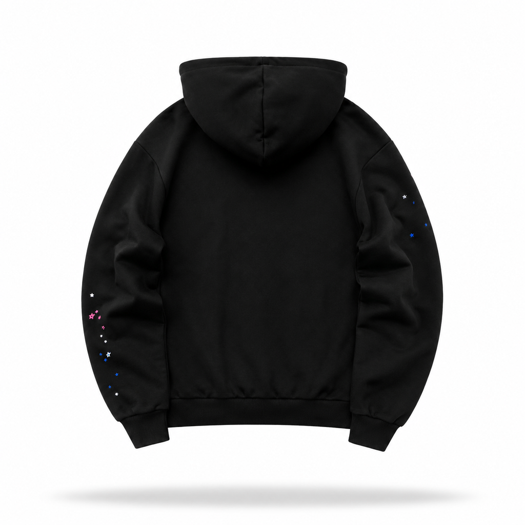 Sp5der “Coulda Been Spider!” Hoodie & Sweatpants Set Black/Pink