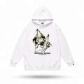 BAPE Headz Pullover Hoodie “White”