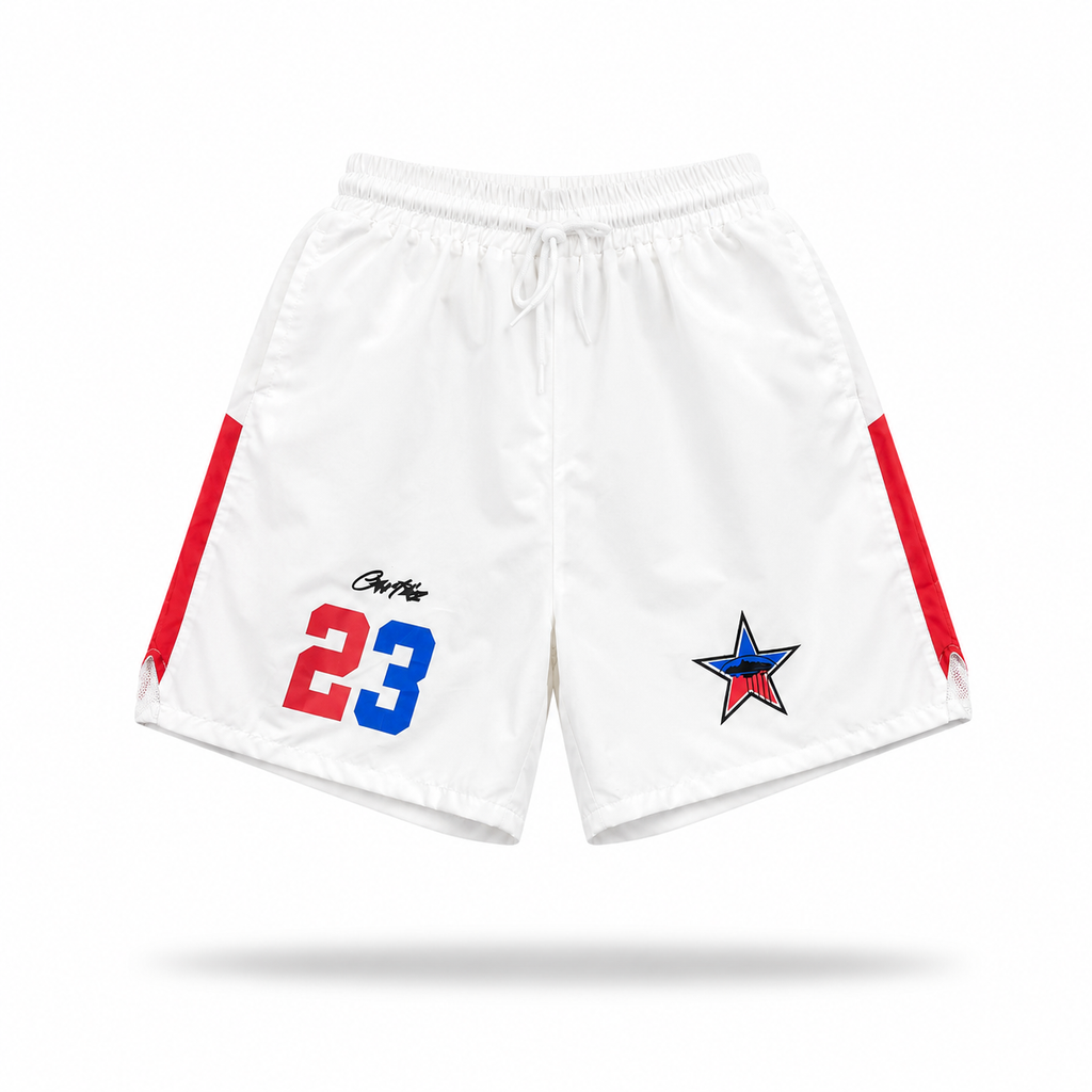 Corteiz 23 Star Mesh Shorts
