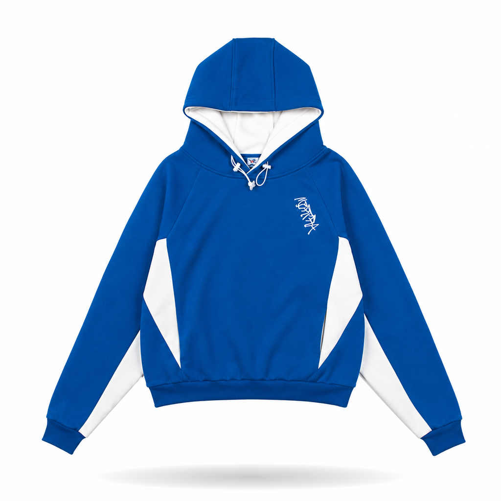 Velocity Contrast Panel Hoodie