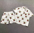 Denim Tears Cherub Vacation Set / Angel Print Set