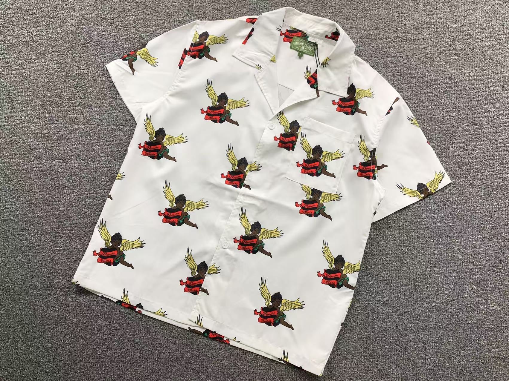 Denim Tears Cherub Vacation Set / Angel Print Set