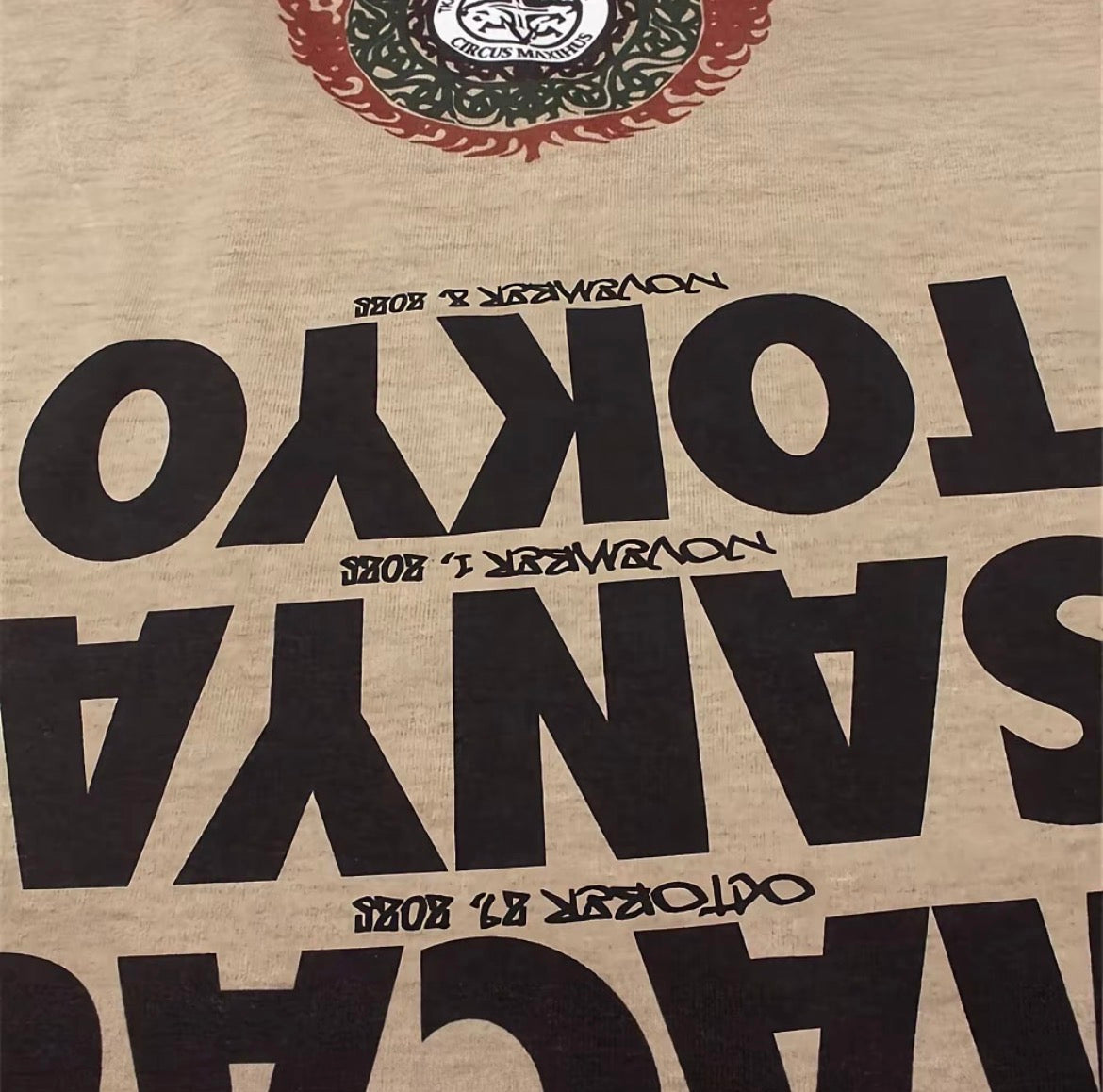 Cactus Jack “Chaos Death” Vintage Tee