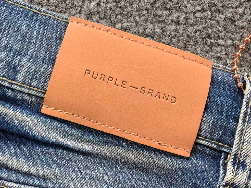 Purple Blue Paint Splatter Jeans