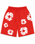 Short Denim Tears Wreath Rojo