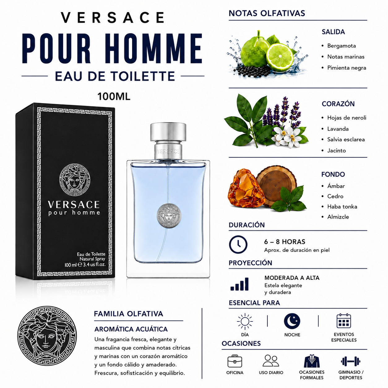 Versace Pour Homme - Eau de Toilette