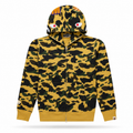 Sudadera BAPE Shark Split Camo Amarillo